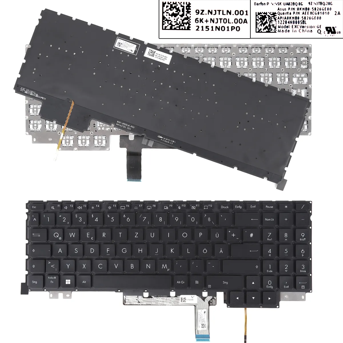 Picture of Asus ProArt Studiobook 16 H5600 W5600 H7600 W7600 BLACK(backlit win8)
